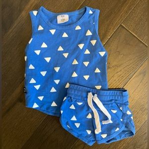 Olive & Scout shorts and tank set EUC 6-12